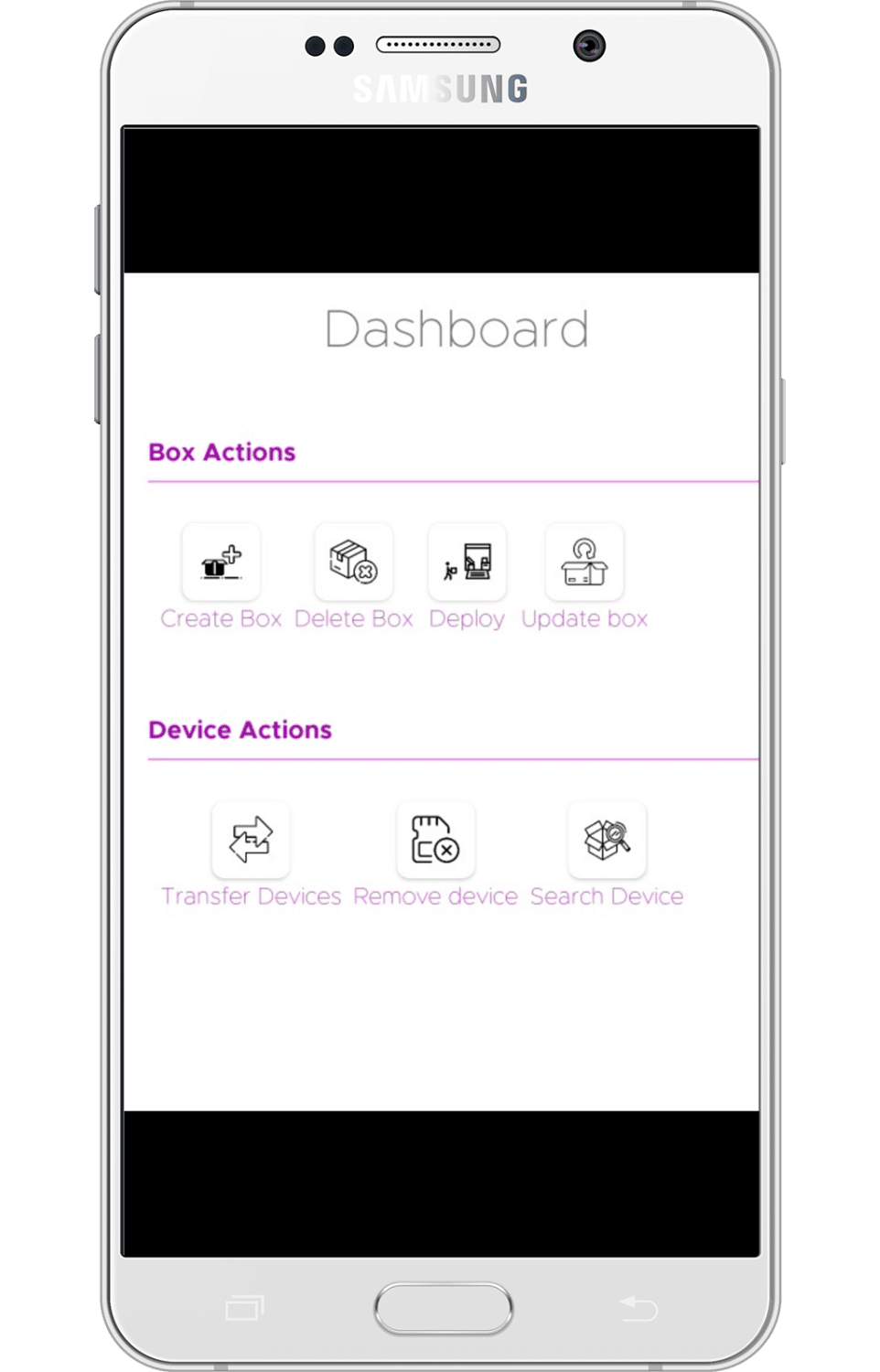 Tondo Mobile Field App Dashboard view screenshot